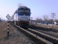 Отправление тепловоза ТЭП70 №0106 со станции Аягоз с поездом №32 Алматы - Павлодар